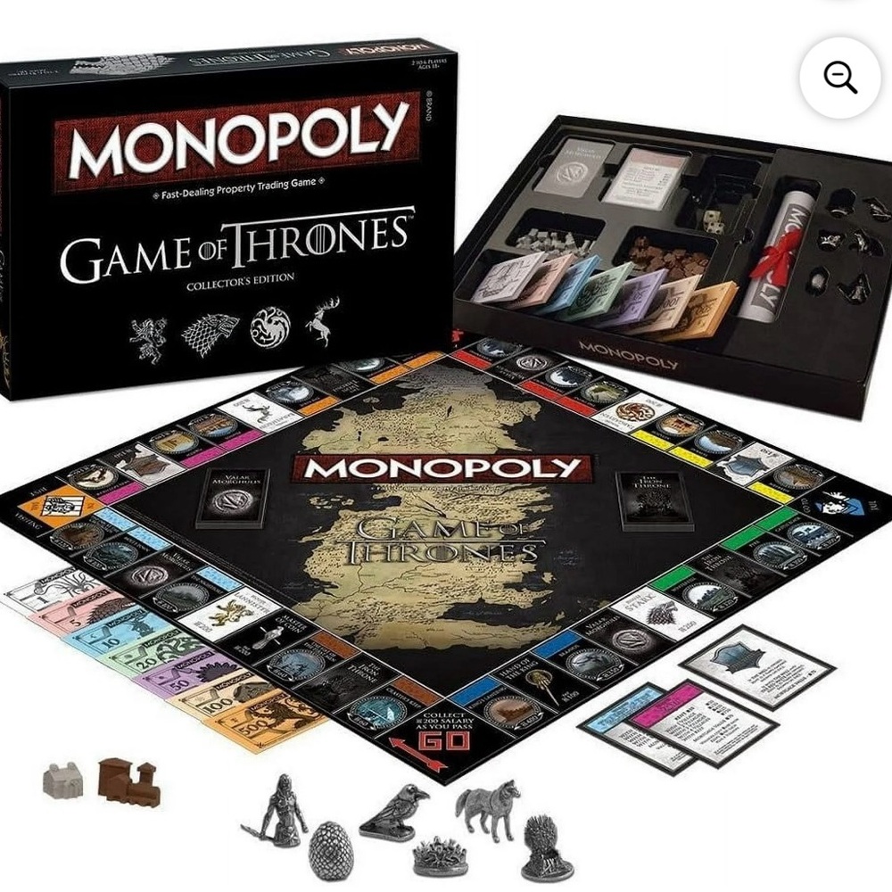 New Sealed Game of Thrones Monopoly Collector’s Edition - Picture 2 of 3